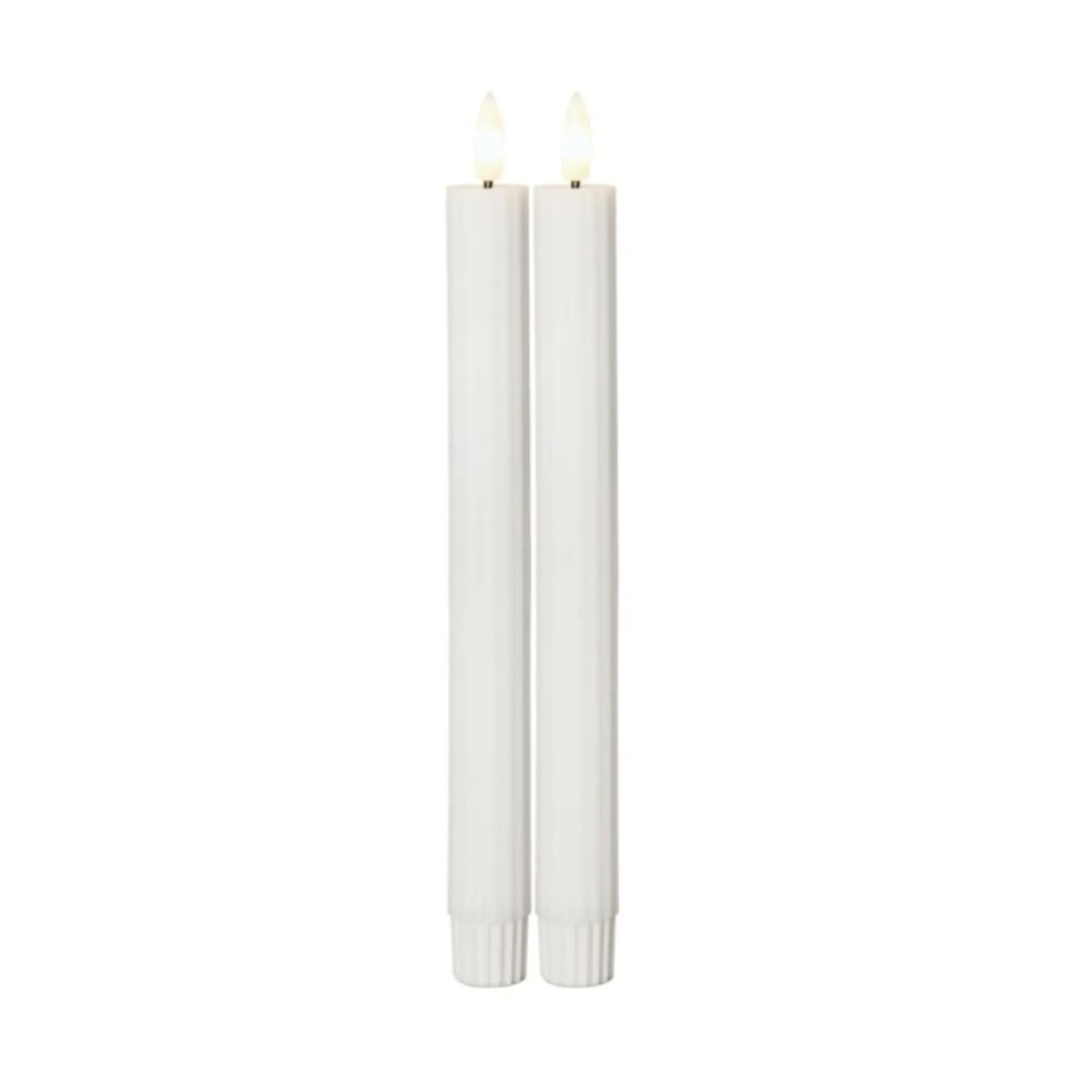 Antikljus LED 2-Pack Vit