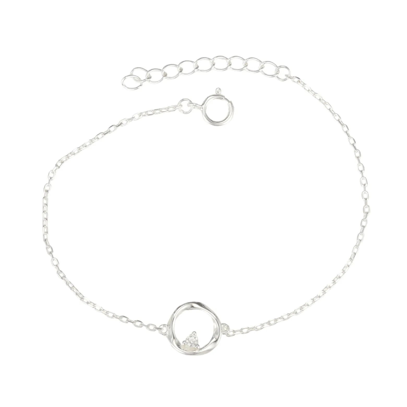 Armband Trinity silver