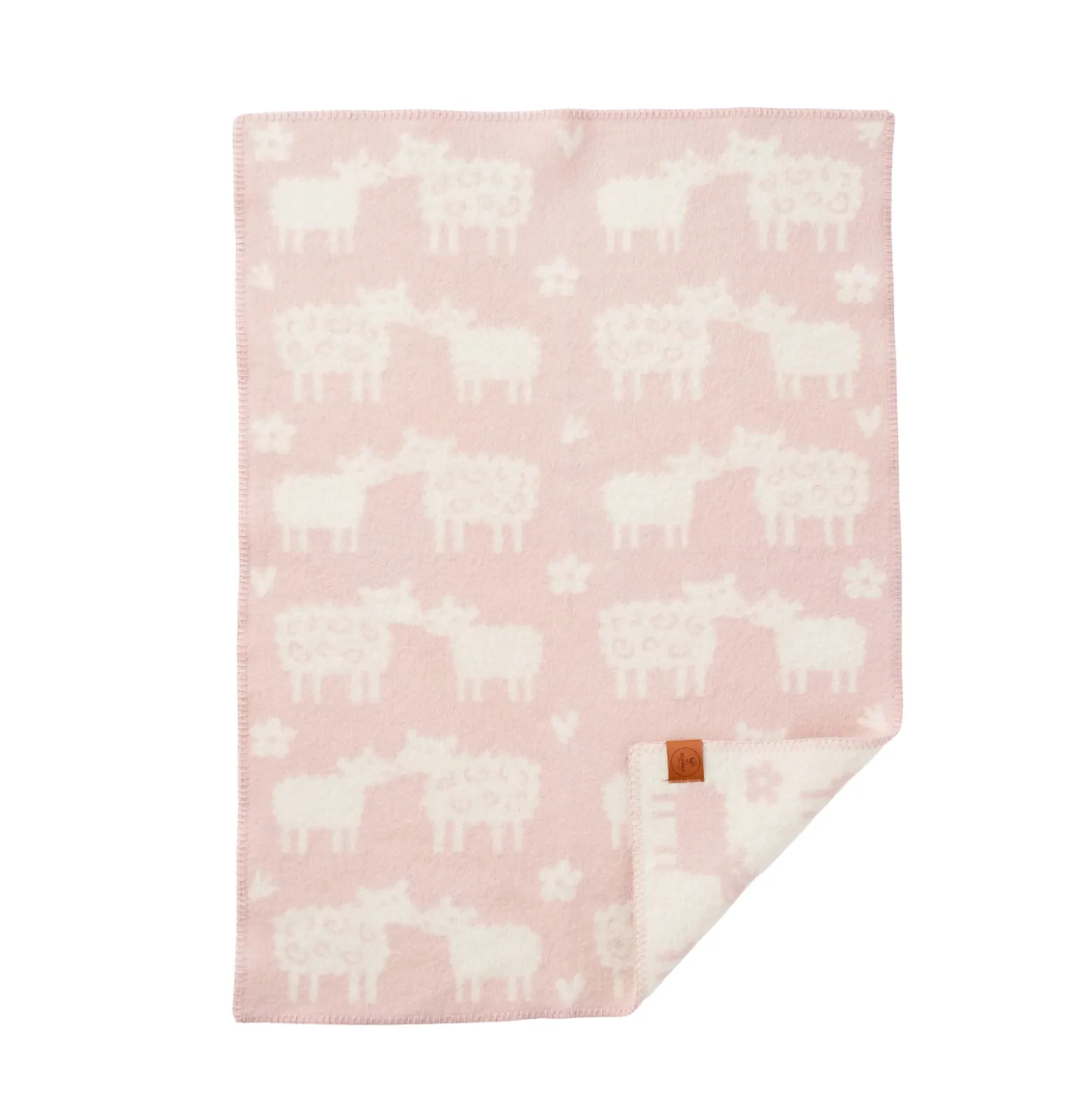 Barnpläd Bää Soft pink