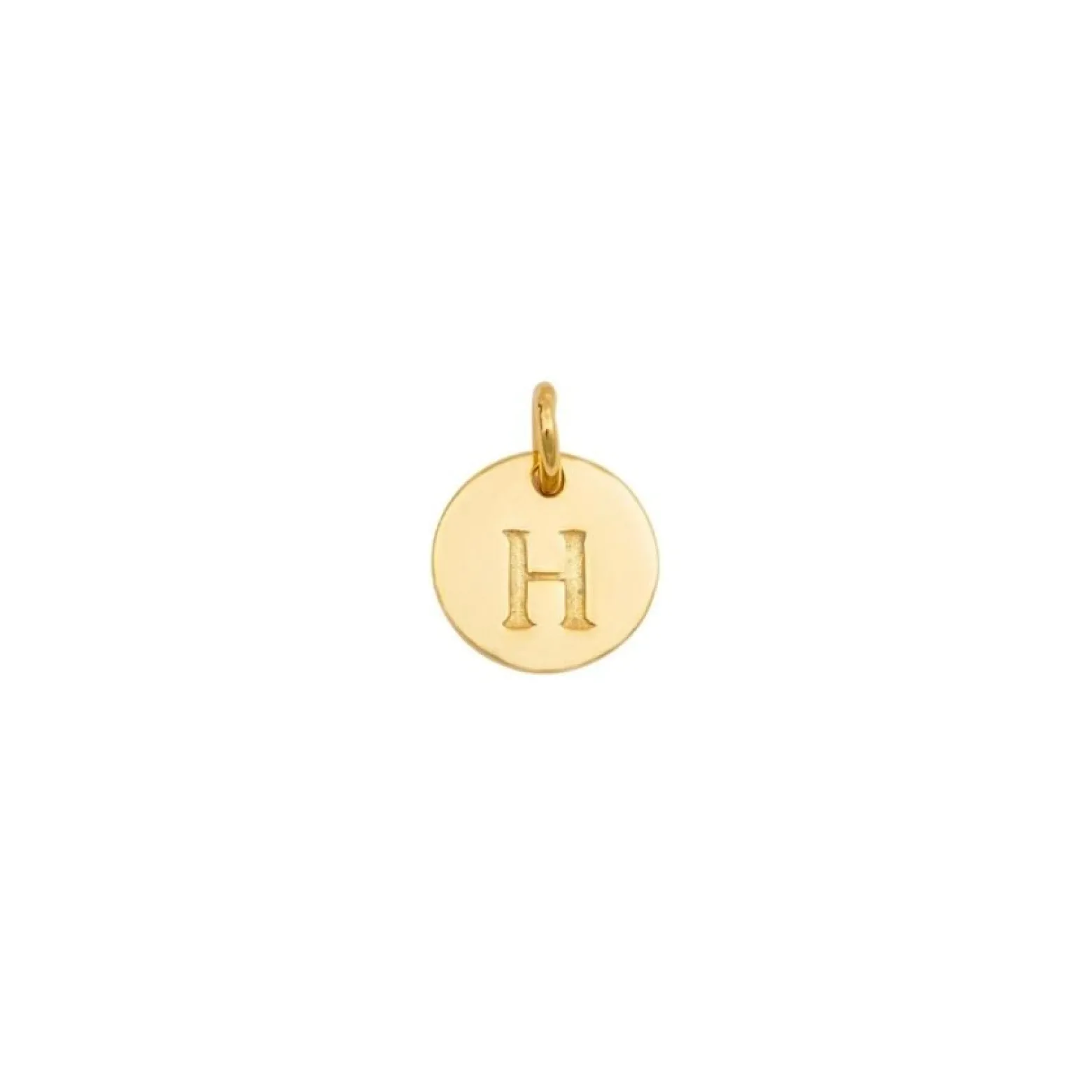 Berlock Mini Letter Guld H