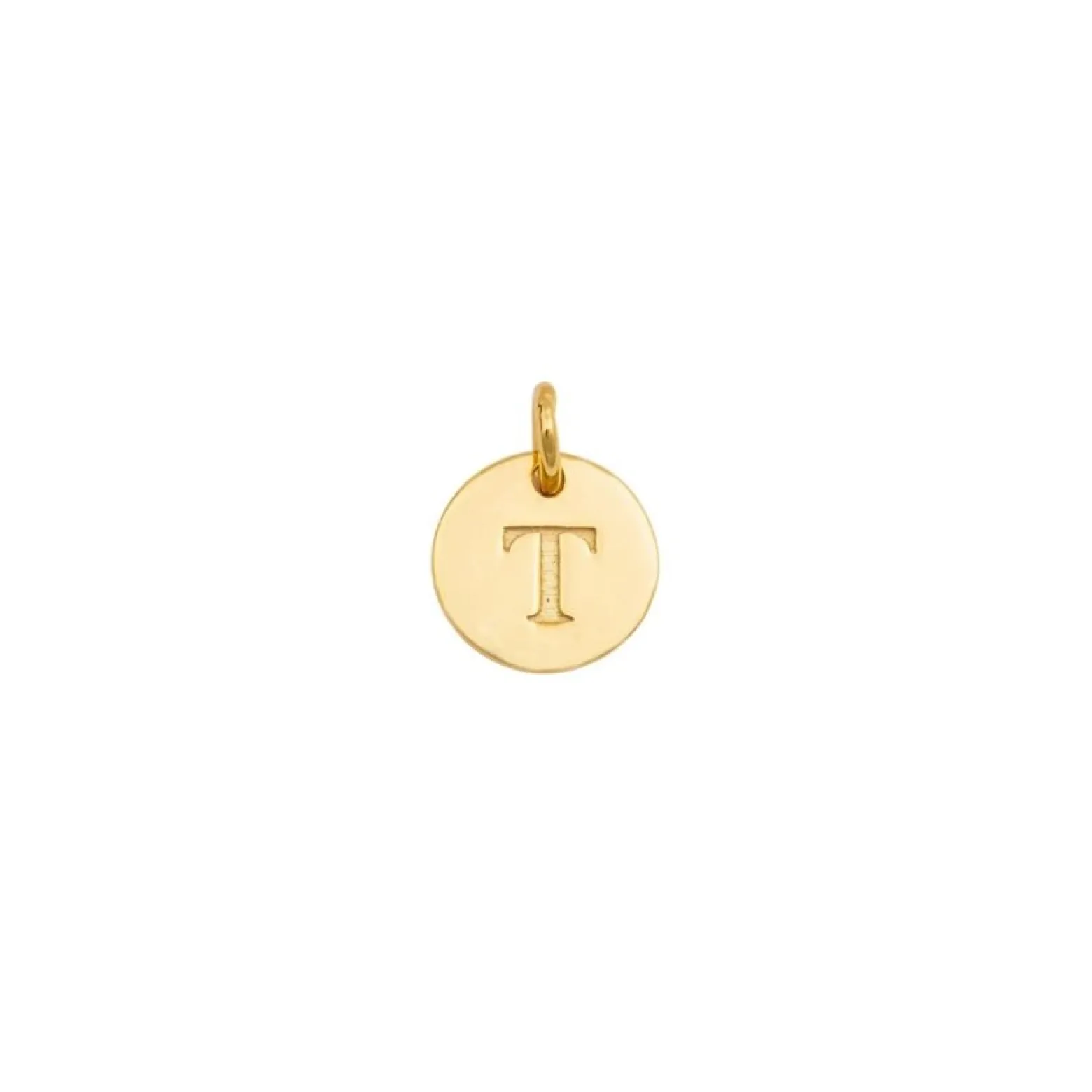 Berlock Mini Letter Guld T
