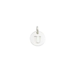 Berlock Mini Letter Silver U