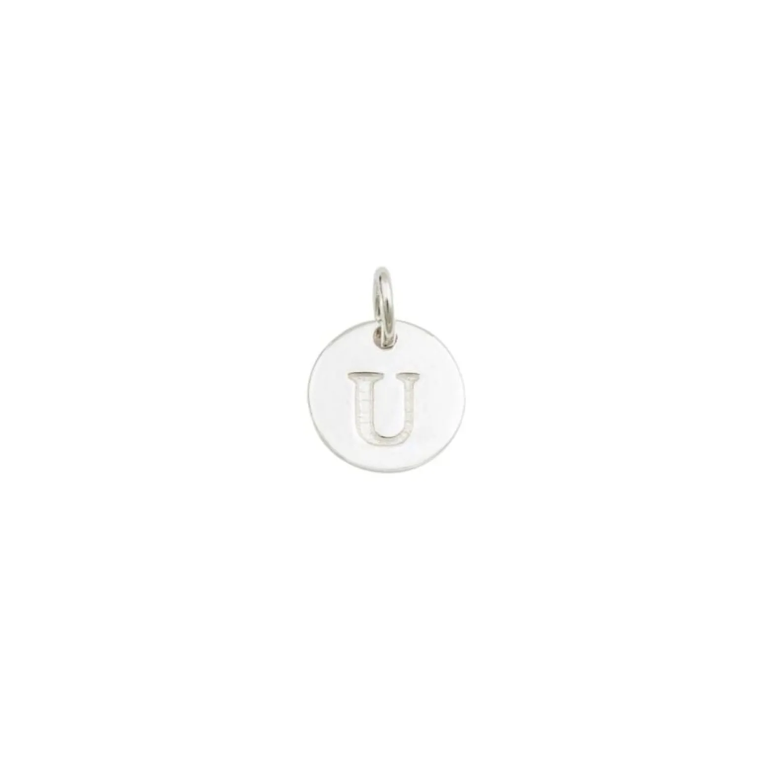 Berlock Mini Letter Silver U