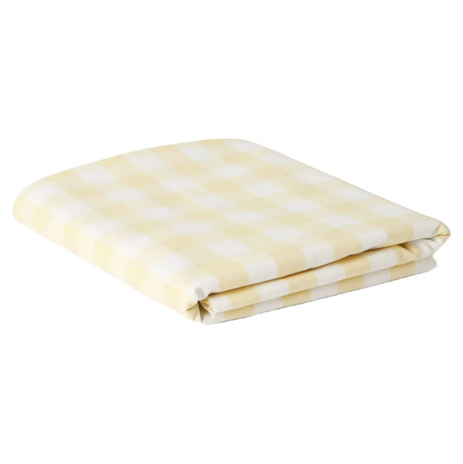 Bordsduk avtorkningsbar Gingham 145x220 Gul