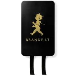 Brandfilt svart/guld solstickan