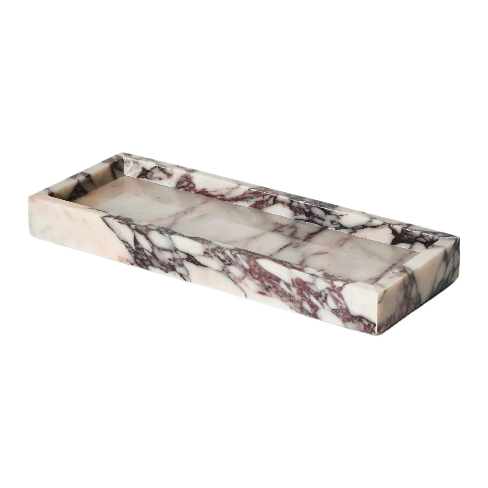 Bricka Cleo 30x11 cm marmor