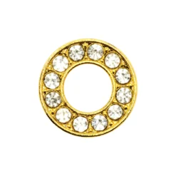 DRMZ O - Gold Rhinestone