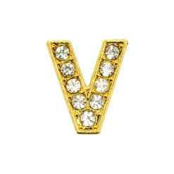 DRMZ V - Gold Rhinestone