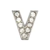 DRMZ V - Silver Rhinestone