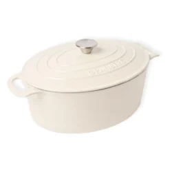Gjutjärnsgryta Granberg oval 6L Cream