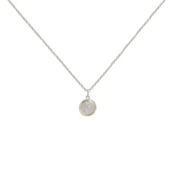 Halsband Dear Silver Rosa