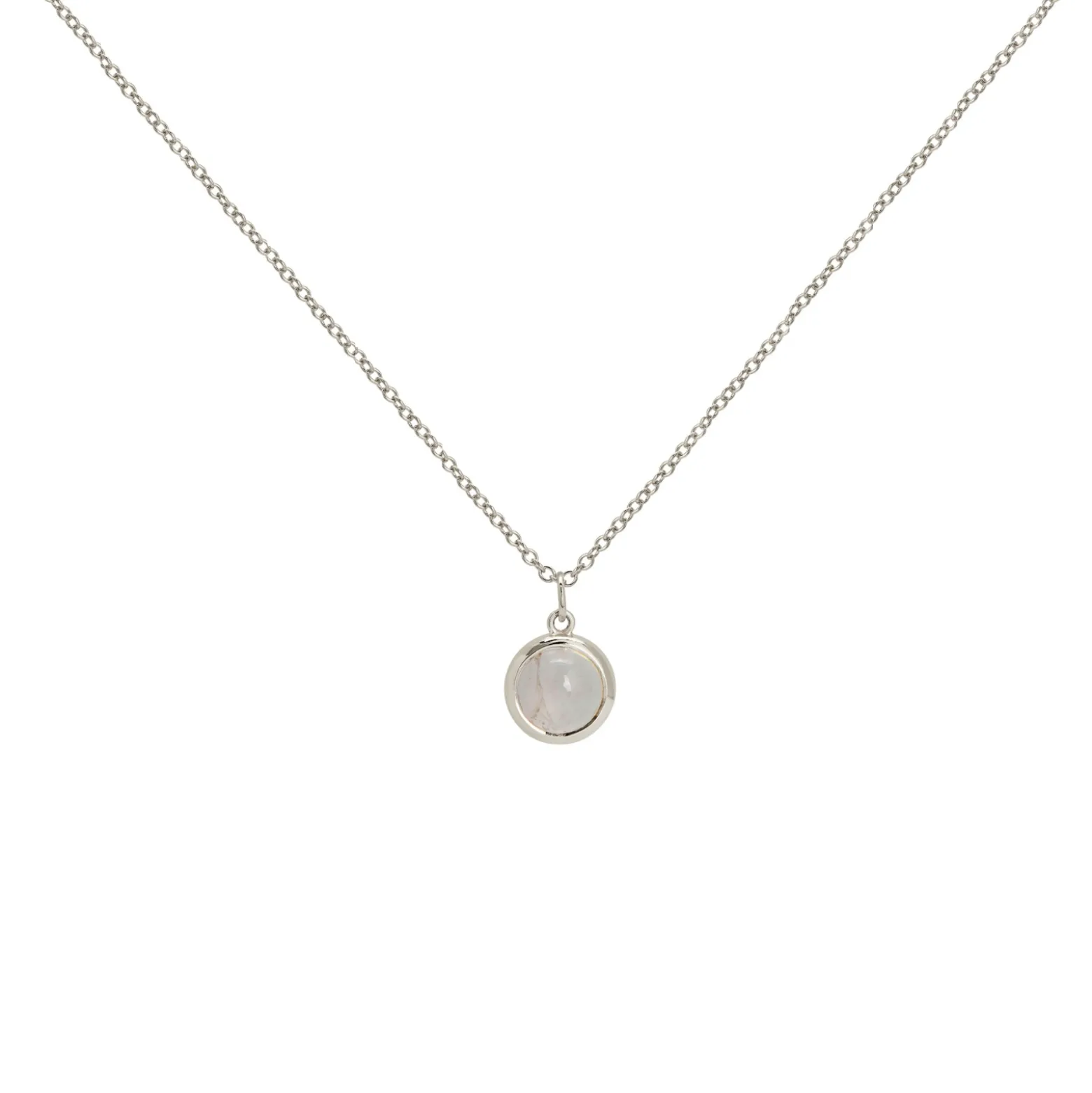 Halsband Dear Silver Rosa
