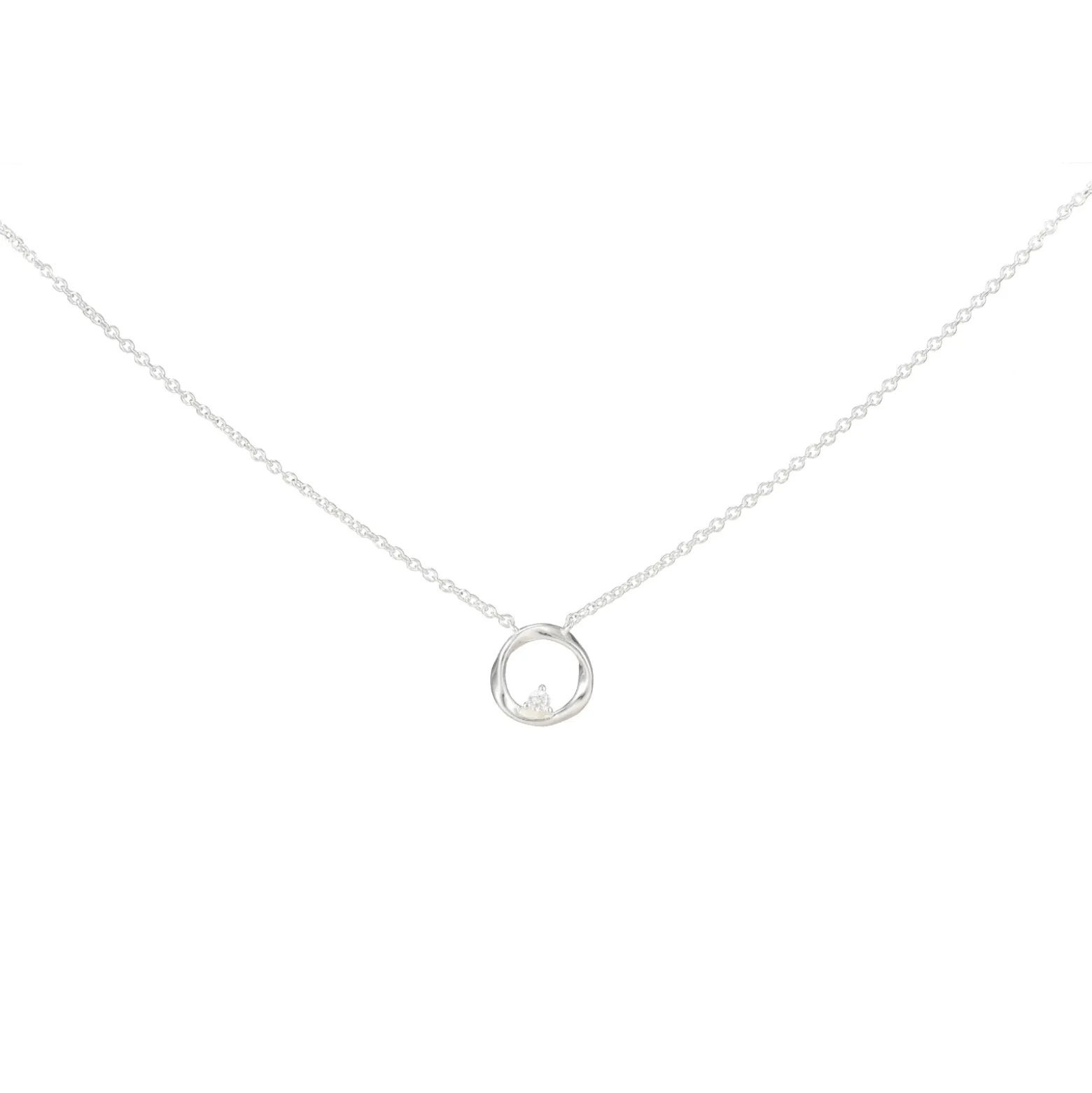 Halsband Trinity Silver
