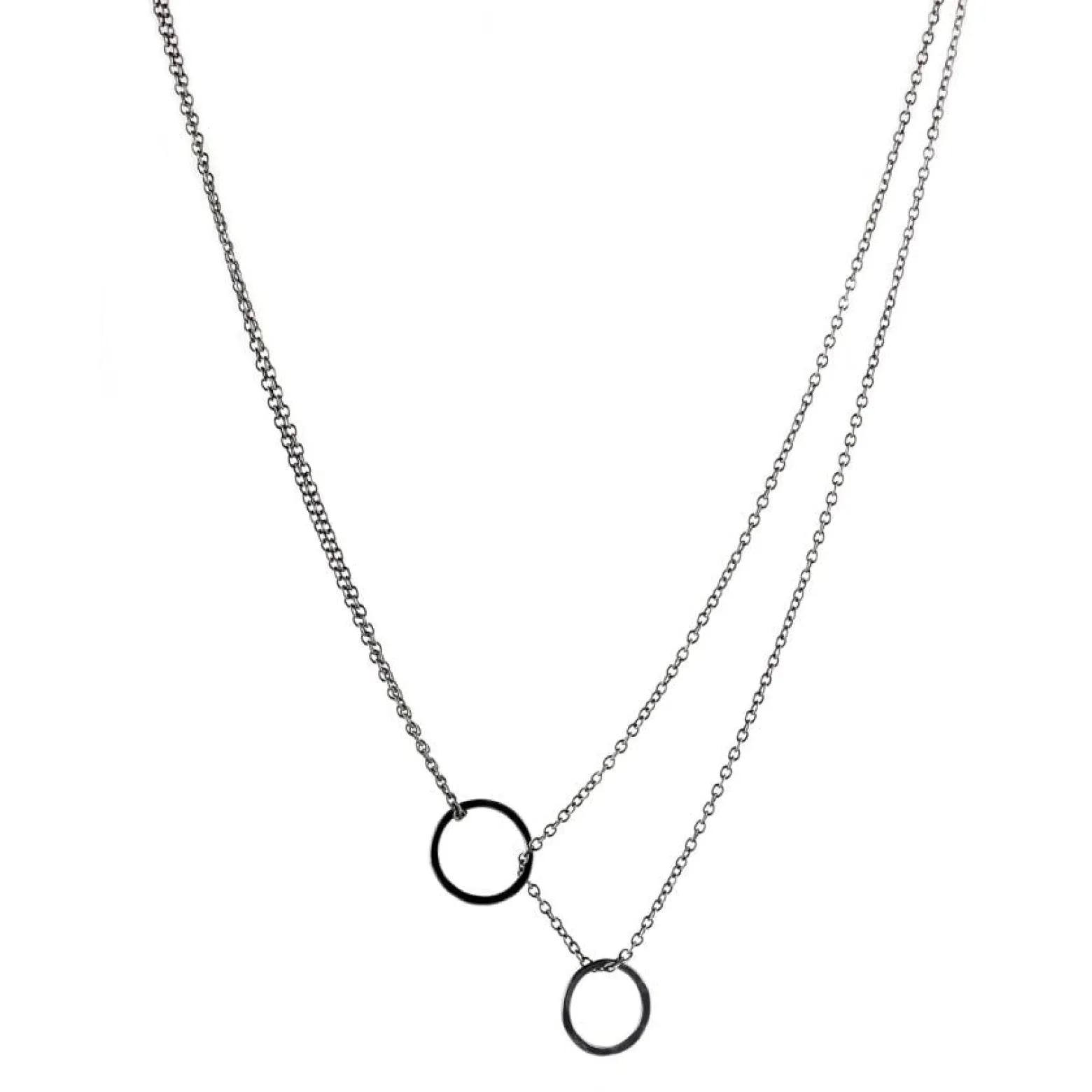 Halsband två ringar