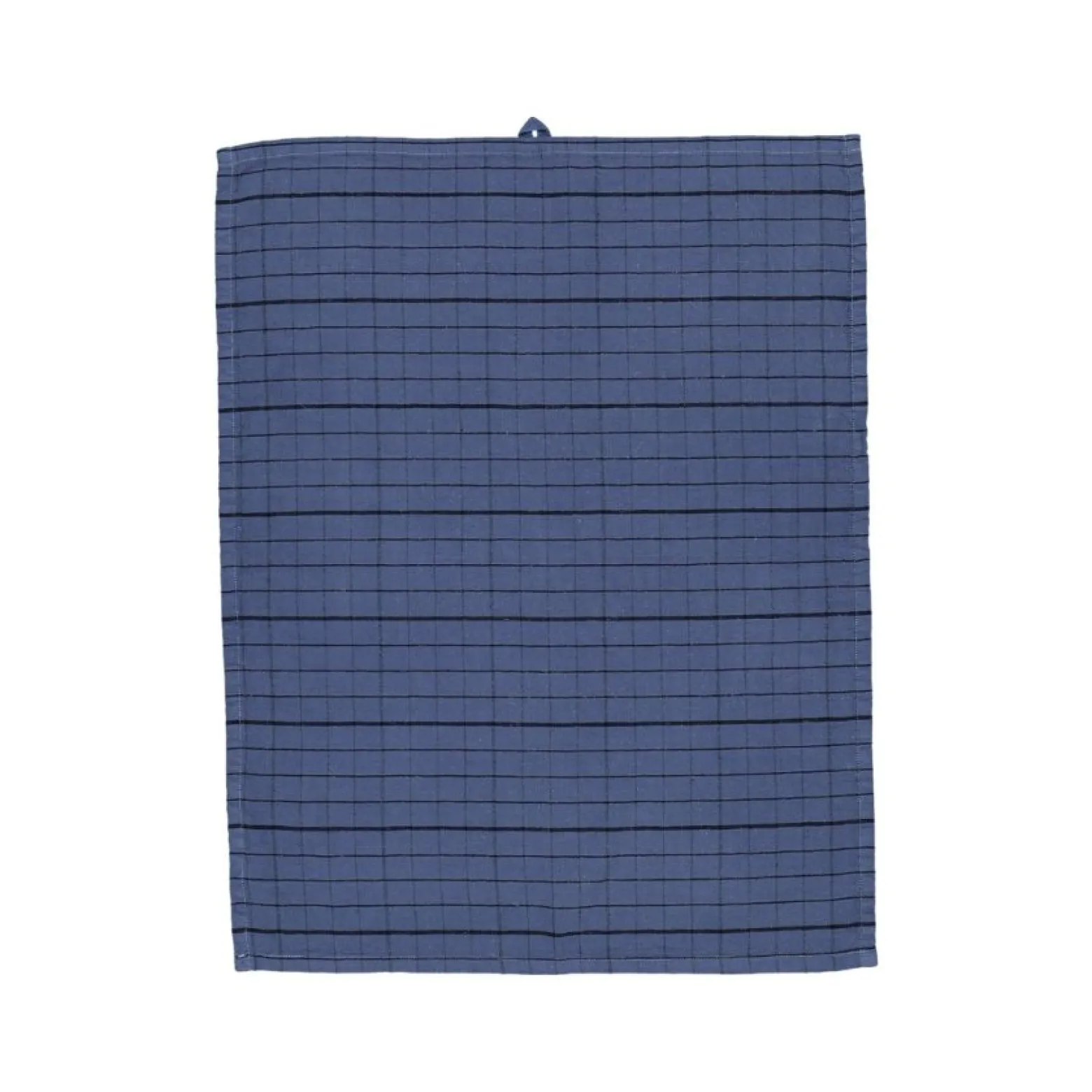Kökshandduk Rutan 50x70 cm Indigo