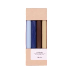 Kronljus 4 pack 24cm Multi Blå