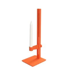 Ljusstake Museum 40x15x13cm Orange