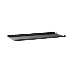 Metallhyllplan Låg 78x30 svart