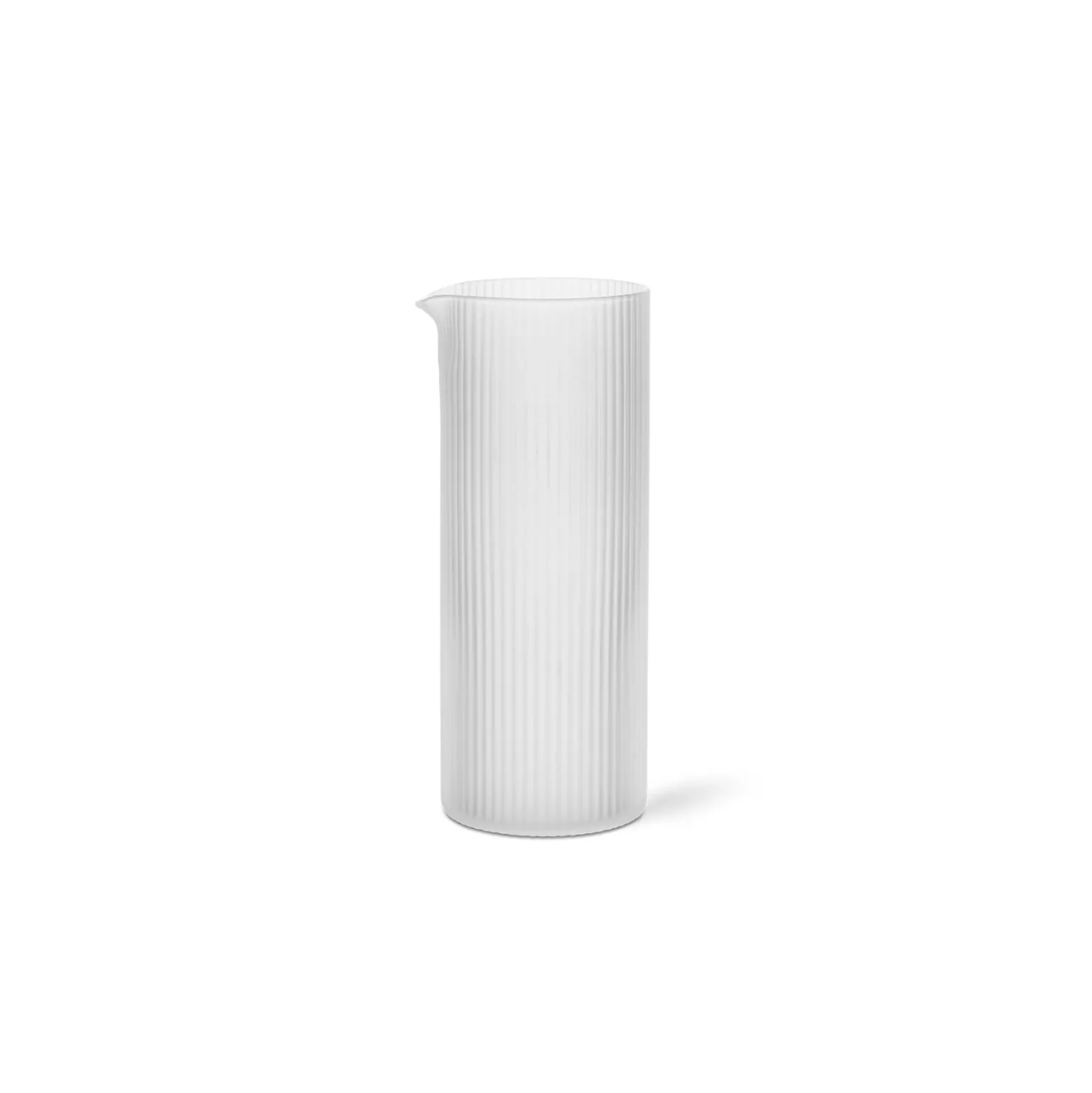 Mjölkkaraff Ripple Frostad