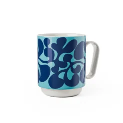 Mugg Birds 1967 Nr.4 Blå/blå