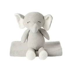 Presentbox Olivia Elefant Grå