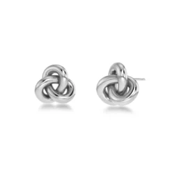 Örhängen Infinity Knot Small Stål
