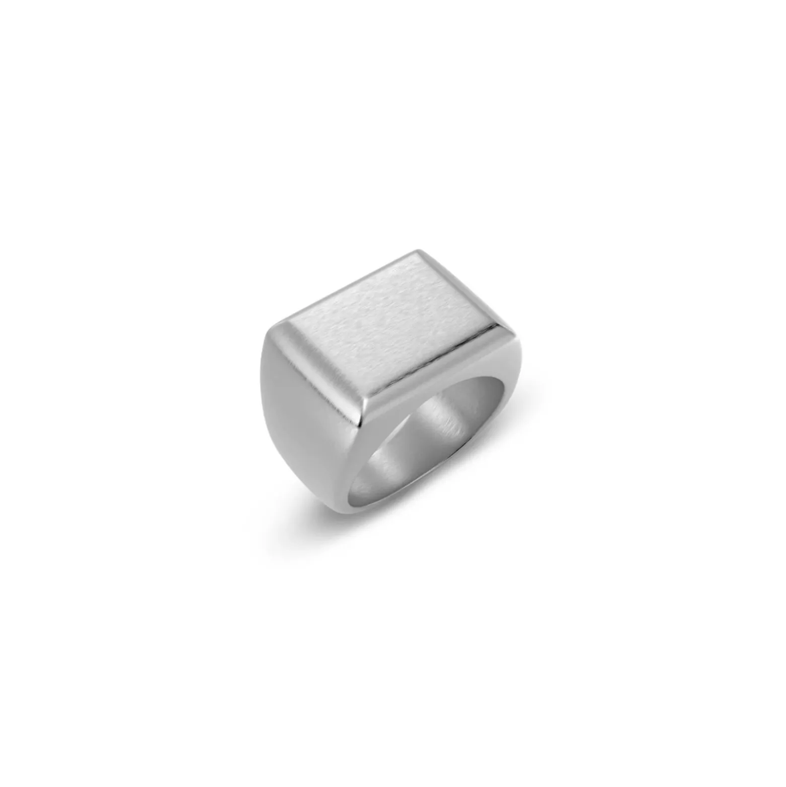 Ring Cole Signet Matt Stål