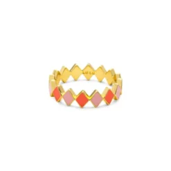 Ring Confetti Rosa st.18