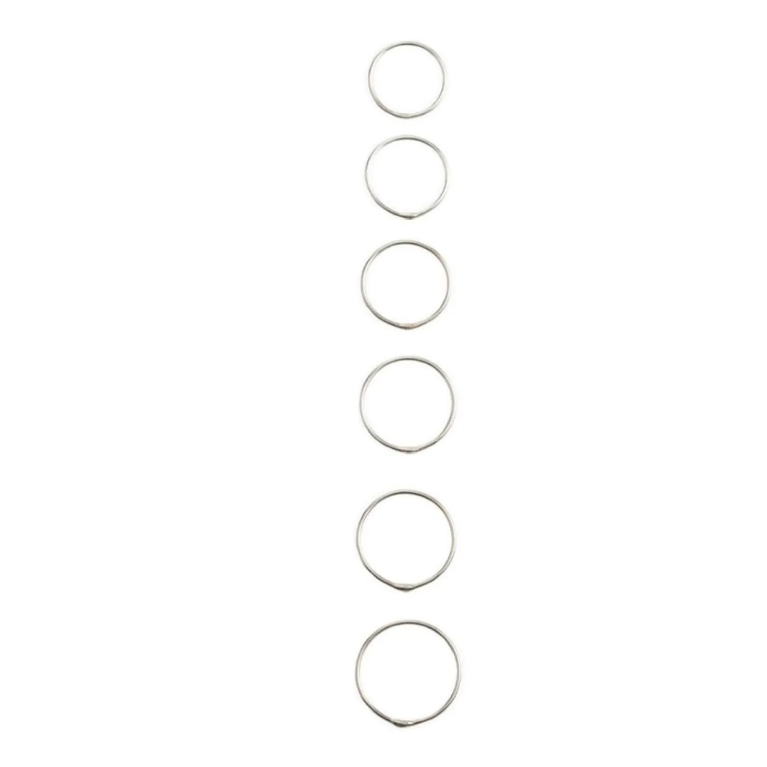 Ring enkel silver 18-19 mm