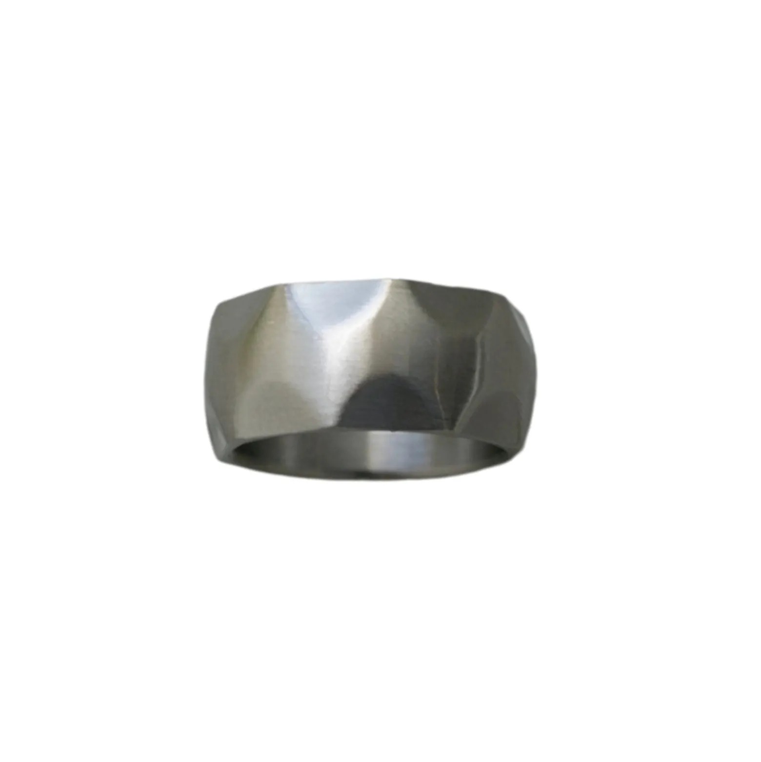 Ring Fasett matt steel
