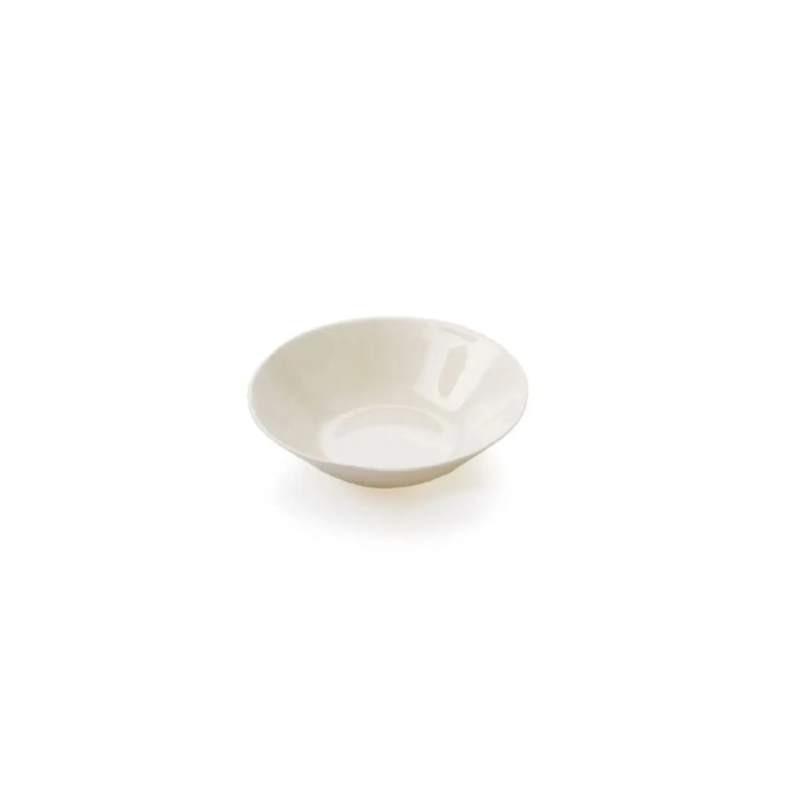 Skål porslin S vit Blank