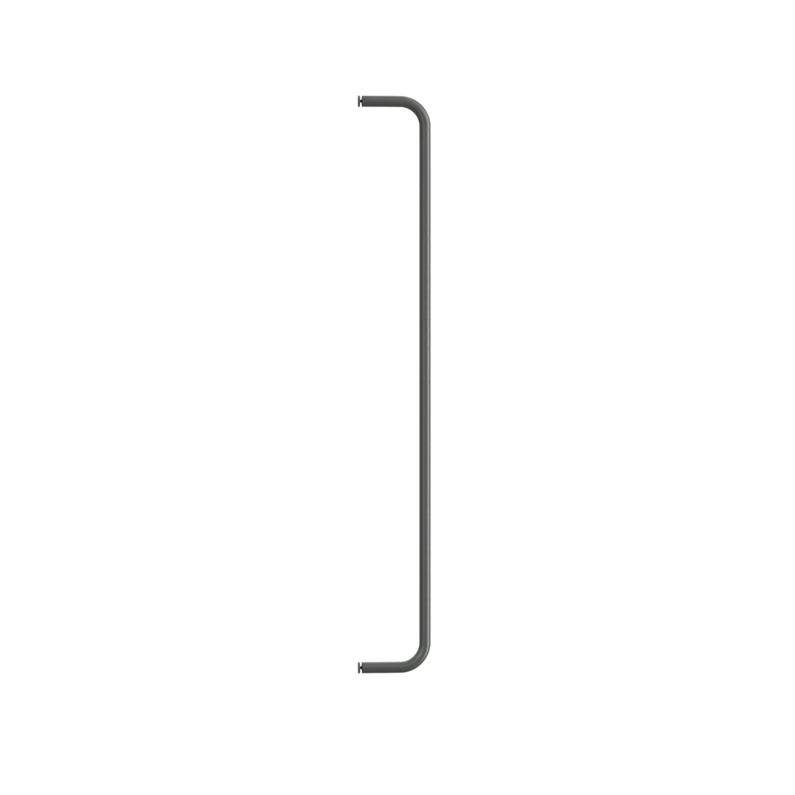 Stång metall 78cm Mörkgrå